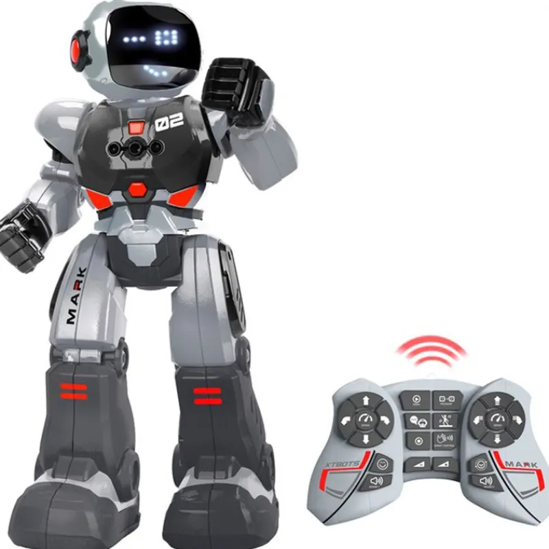 XTREM BOTS Mark The Silver Robot R/C- Robots
