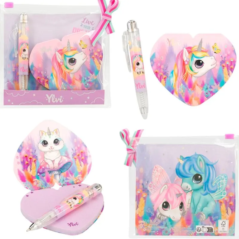 DEPESCHE Ylvi Pack de Escritura Surtido- Escolar|Manualidades