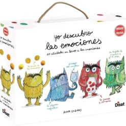 DISET Yo Descubro las Emociones Monstruo Colores- Juegos Y Juguetes Educativos