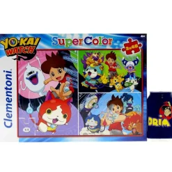 CLEMENTONI Yo-Kai Watch Puzzle 3 x 48 Piezas- Puzzles Y Construcciones