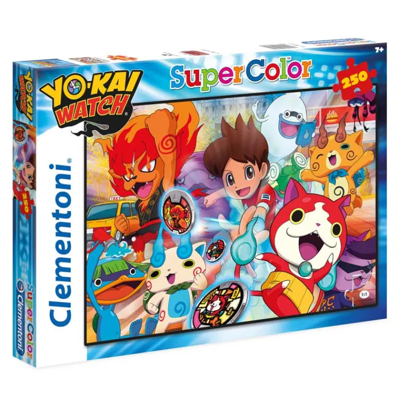 CLEMENTONI Yo-Kai Watch Puzzle de 250 Piezas- Puzzles Y Construcciones