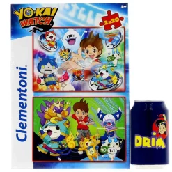 CLEMENTONI Yo-Kai Watch Puzzles 2 x 20 Piezas- Puzzles Y Construcciones