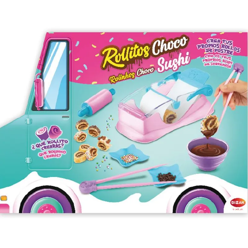 BIZAK Manualidades|Zap Chef Rollitos Choco-Shushi