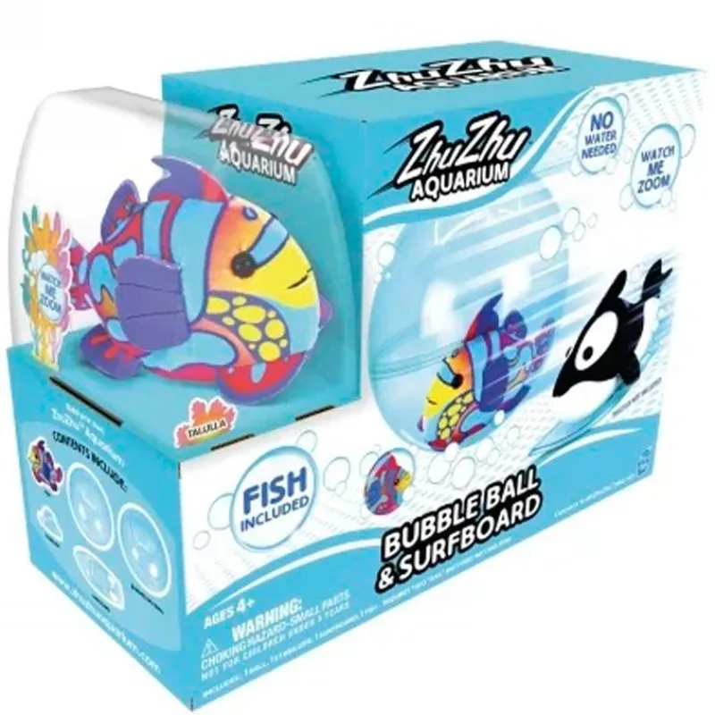 SELECCION DRIM Zhu Zhu Fish Tabla de Suf y Bola- Electrónicos|Muñecas