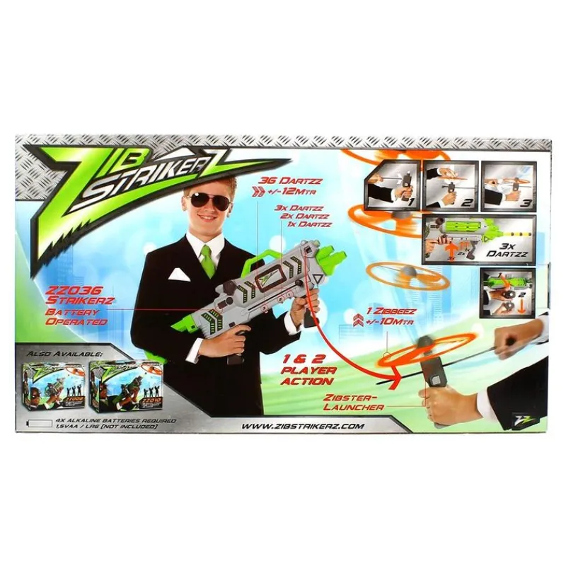 DRIM DISCOUNT Zib Strikerz Lanzador- Juegos Y Juguetes De Imitación