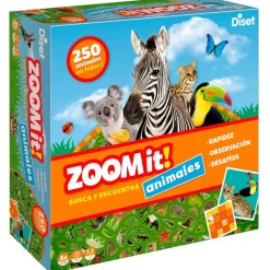 DISET Zoom It! Juego Mesa- Juegos Y Juguetes Educativos